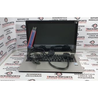 Kit Scanner Scania VCI3 Geradores + SDP3 2.61.1 Original 2024 + Notebook