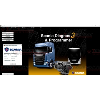 Pacote Promocional Scania: SDP3 2.61.1 + XCOM + Multi