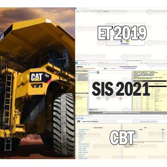 Pacote Promocional Caterpillar: ET 2019c + SIS 2021 + CBT