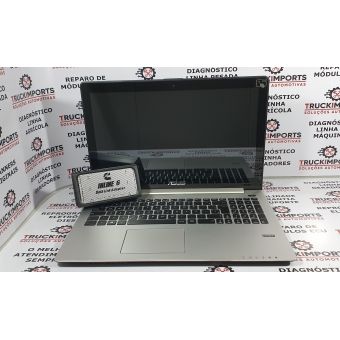 Kit Scanner Cummins e Volks + Incal Calibrações + Notebook