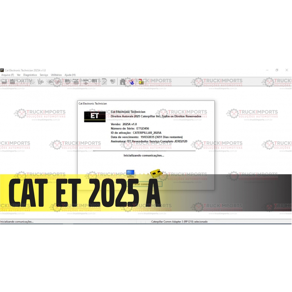 Caterpillar ET - Eletronic Technician 2025 A
